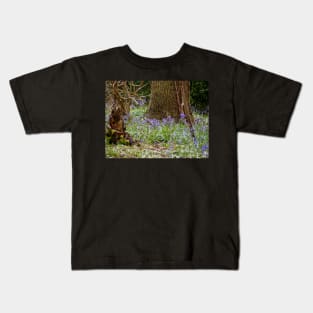 Bluebell In Wood Kids T-Shirt